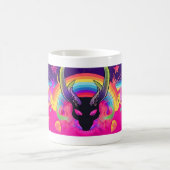 1980年代バプホメカラフルットウィッチコーヒーミュー コーヒーマグカップ (中央)