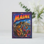 1980年代メイン州ポストカード 80年代レトロ ポストカード (スタンド正面)