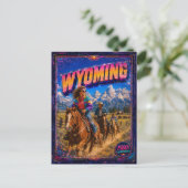 1980年代ワイオミング州ポストカード 80年代レトロ ポストカード (スタンド正面)