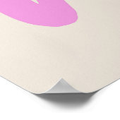 1980年代ヴィンテージ休暇ビーチポスター ポスター (角)