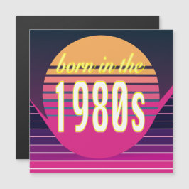 1980年代生まれ、ミレニアル世代、ジェネレーションX、誕生年 マグネット招待状