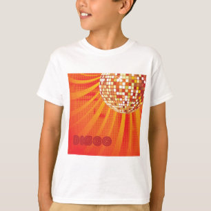 1980年代80年代のディスコ·ミュージック·ダンス Tシャツ