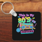 1980年代80年代コスチュームパーティー キーホルダー (正面)