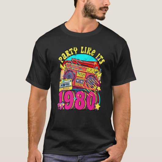 1980年代80年代90年代レトロヴィンテージ白Di Tシャツ (正面)