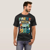 1980年代80年代90年代レトロヴィンテージ白Di Tシャツ (正面フル)