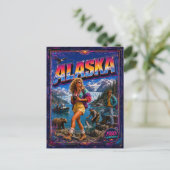 1980年代 アラスカ ポストカード 80年代 レトロ (スタンド正面)