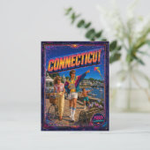 1980年代 コネチカット ポストカード 80年代 レトロ (スタンド正面)