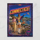 1980年代 コネチカット ポストカード 80年代 レトロ (正面)