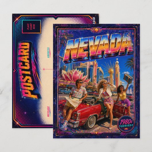 1980年代 ネバダ州 ポストカード 80年代 レトロ (正面/裏面)