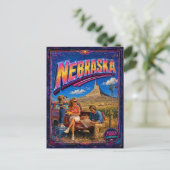 1980年代 ネブラスカ ポストカード 80年代 レトロ (スタンド正面)