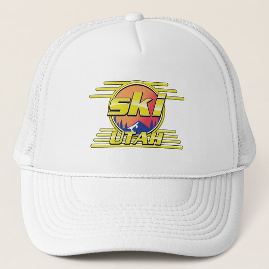 1980年代 ユタ スキーロゴ キャップ (正面)