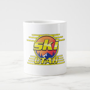 1980年代 ユタ スキーロゴ ジャンボコーヒーマグカップ