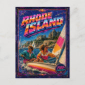 1980年代 ロードアイランド ポストカード 80年代 レトロ (正面)