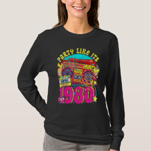 1980年代 80年代 90年代 コスチューム レトロ ヴィンテージ パーティー Tシャツ