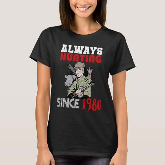 1980年以来の常狩り Tシャツ (正面)