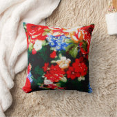 1980年冬フローラ クッション (ブランケット)