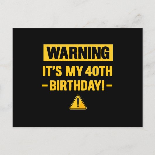 1980年生まれの誕生日ボーイ 80年代の誕生日お祝い メンズ レディース 戦争 ポストカード (正面)