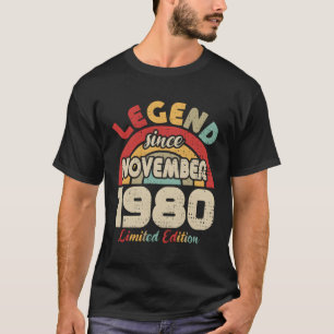1980年11月伝説1980年11月以来 Tシャツ