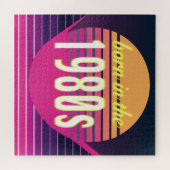 1980生まれ年代、ミレニアル世代、X世代、誕生年 ジグソーパズル (横)