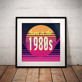 1980生まれ年代、ミレニアル世代、X世代、誕生年 ポスター