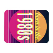 1980生まれ年代、ミレニアル世代、X世代、誕生年 マグネット (横)