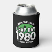 1980素晴らし年閏年日以後2月29誕生日 缶クーラー (缶正面)