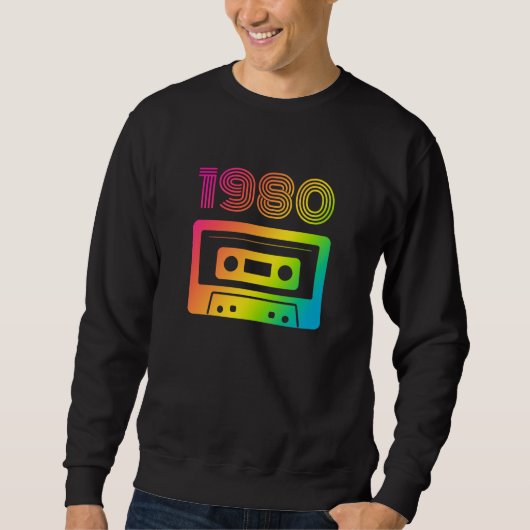 1980 レトロ スウェットシャツ (正面)
