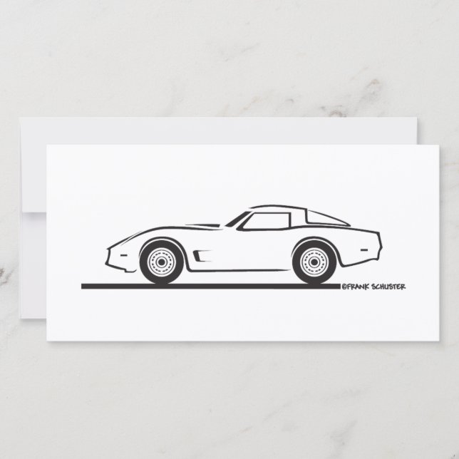 1980-82シボレーコルベット (正面)