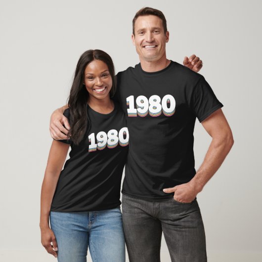 1980 Tシャツ (ユニセックス)