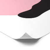 1980sアニマルプリントパターン ポスター (角)