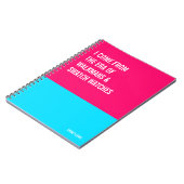 1980sテーマおもしろいノート、ウォークマン&スウォッチウォッチ ノートブック (左側)