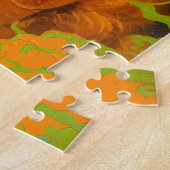 1980sパルプホラー漫画カバーアートワークレトロ ジグソーパズル (側面)