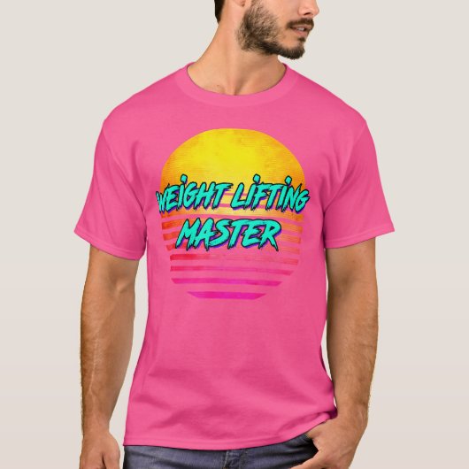1980S重量挙げマスター Tシャツ (正面)
