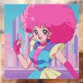 1980s anime-style characters ウィンドウサイン (シート2)