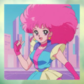 1980s anime-style characters ウィンドウサイン (シート3)