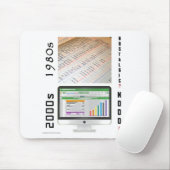 「1980s vs 2000s会計」マウス・パッド マウスパッド (マウス)