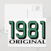 1981オリジナル ポストカード (正面/裏面)