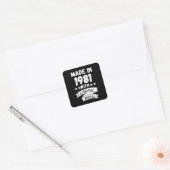1981年にオリジナル部品で スクエアシール (封筒)