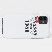 1981年のギフト以来の素晴らしい誕生日ギフト Case-Mate iPhoneケース (裏面(横))