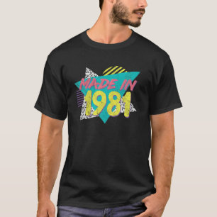 1981年レトロヴィンテージ80年代90年代40歳 Tシャツ