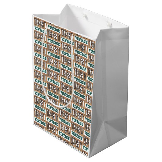 1981年生まれ中抱き枕 ミディアムペーパーバッグ (裏面アングル)