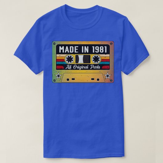 1981年製 Tシャツ (デザイン正面)