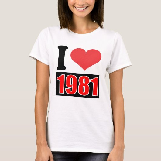 1981年- Tシャツ (正面)