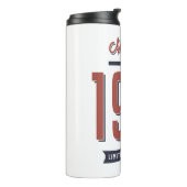 1981生まれ年誕生日 タンブラー (回転左)