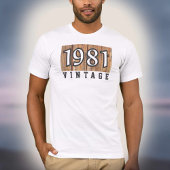 1981生まれ年 Tシャツ