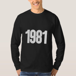 1981 Tシャツ
