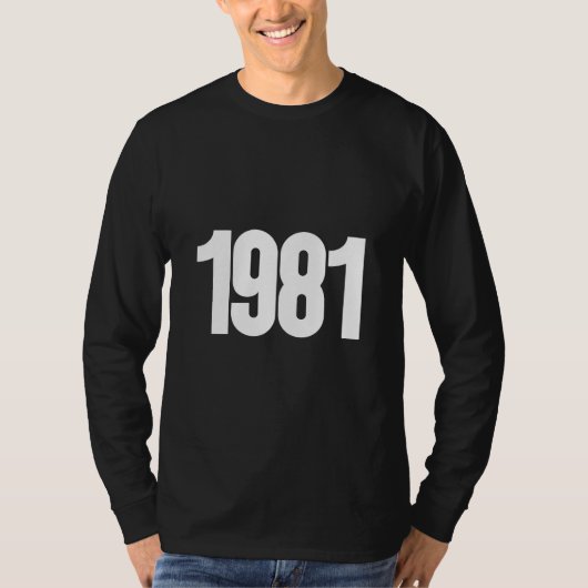 1981 Tシャツ (正面)