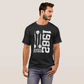 1982ダーツ40歳の誕生日 Tシャツ (正面フル)