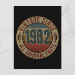 1982年からヴィンテージ オリジナルパーツ全て ポストカード
