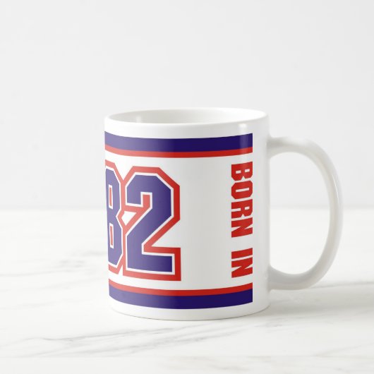 1982年に生まれて下さい コーヒーマグカップ (右)